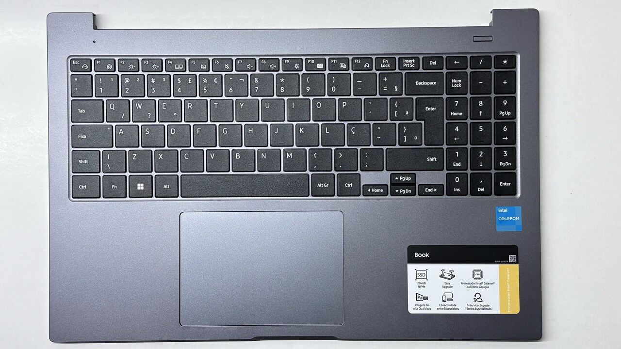 carcaça teclado samsung book e30